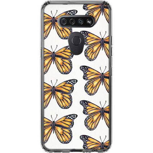 Monarch Butterflies by Cat Coq LG K51/Q51 Clear Case