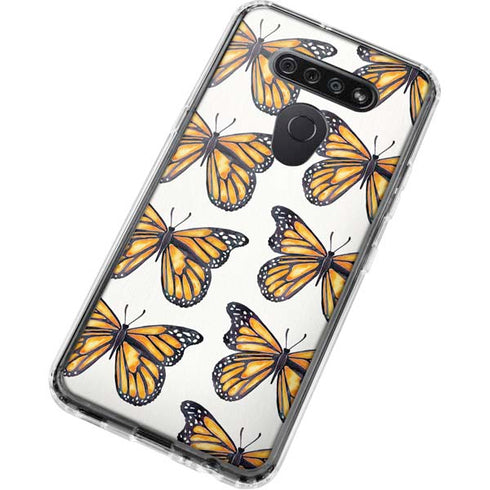 Monarch Butterflies by Cat Coq LG K51/Q51 Clear Case