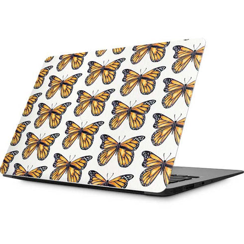 Cat Coq Monarch Butterflies Apple MacBook Skin