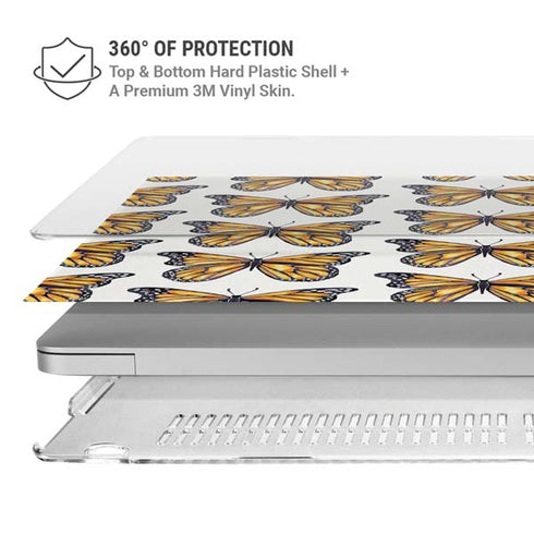 Monarch Butterflies by Cat Coq MacBook Air 15in (2023-2025) Case plus Skin