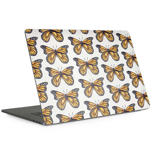 Cat Coq Monarch Butterflies Apple MacBook Pro 15-inch Skin