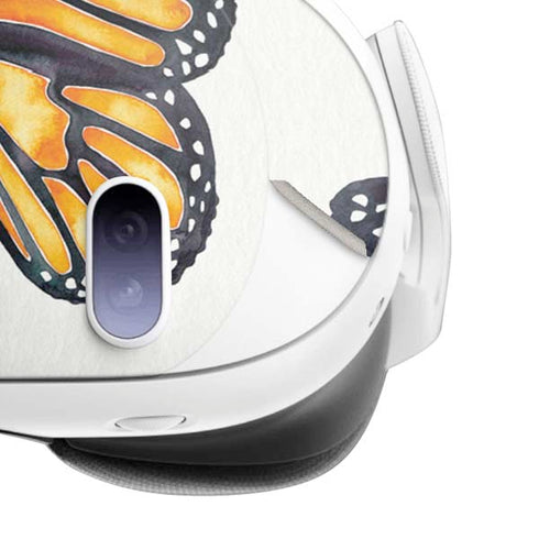Monarch Butterflies by Cat Coq Meta Quest 3 Skin
