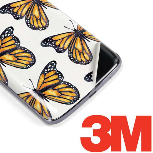 Cat Coq Monarch Butterflies Moto E5 Plus Skin