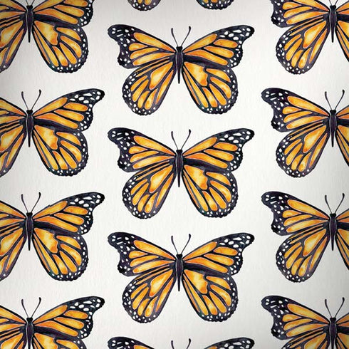 Cat Coq Monarch Butterflies Moto G6 Skin