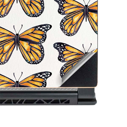 Cat Coq Monarch Butterflies MSI GS65 Stealth Laptop Skin
