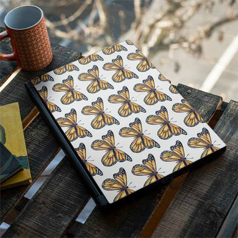 Cat Coq Monarch Butterflies MSI GS65 Stealth Laptop Skin