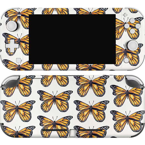 Cat Coq Monarch Butterflies Nintendo Switch Lite Skin