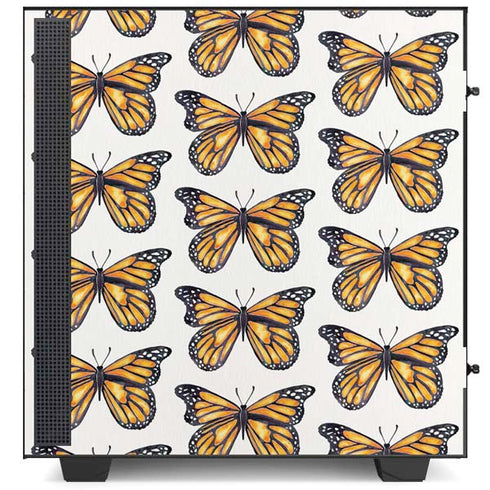 Cat Coq Monarch Butterflies NZXT H510 Compact ATX Mid-Tower Case Skin