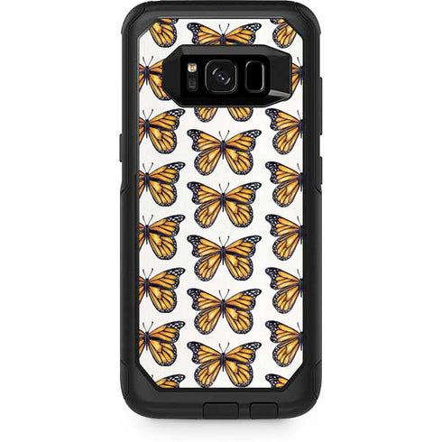 Cat Coq Monarch Butterflies Otterbox Commuter Galaxy Skin