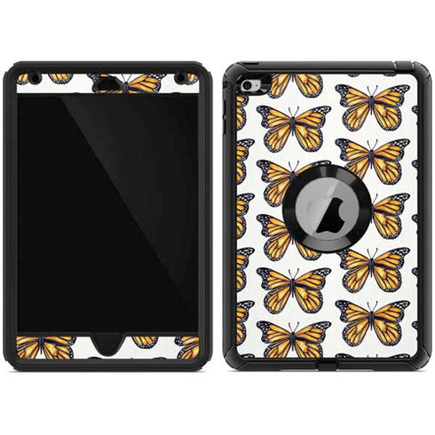 Cat Coq Monarch Butterflies Otterbox Defender iPad Skin