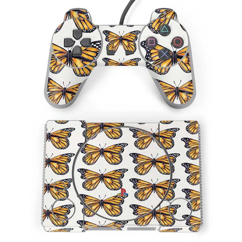 Cat Coq Monarch Butterflies PlayStation Classic Bundle Skin