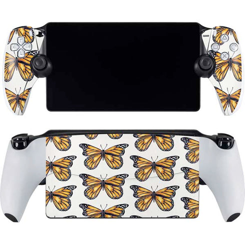 Monarch Butterflies by Cat Coq PlayStation Portal Remote Player Skin