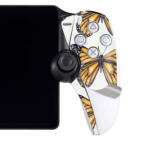 Monarch Butterflies by Cat Coq PlayStation Portal Remote Player Skin