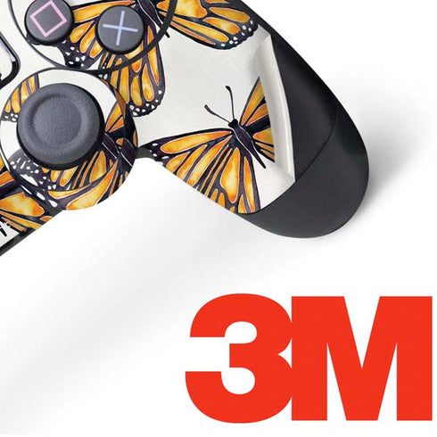 Cat Coq Monarch Butterflies PS4 Controller Skin