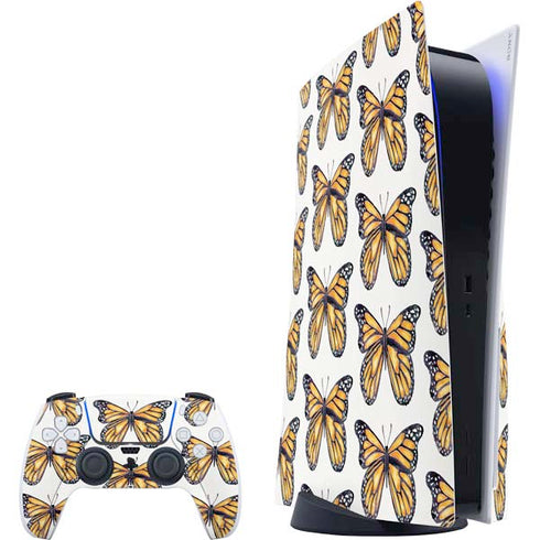 Cat Coq Monarch Butterflies PS5 Bundle Skin