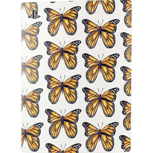 Cat Coq Monarch Butterflies PS5 Console Skin