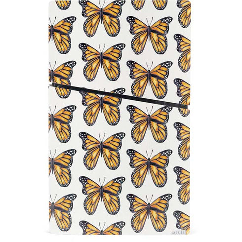 Monarch Butterflies by Cat Coq PS5 Slim Digital Edition Console Skin