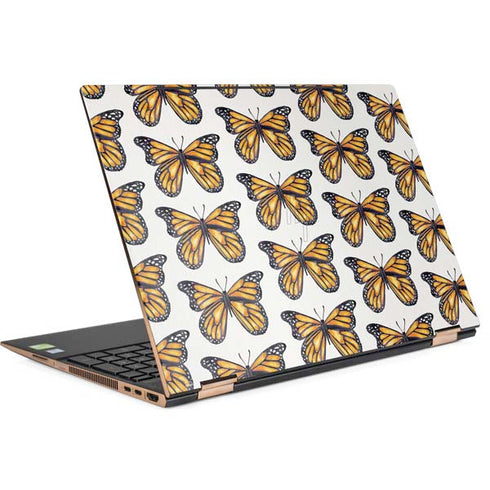 Cat Coq Monarch Butterflies HP Spectre Skin
