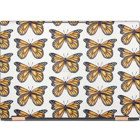Cat Coq Monarch Butterflies HP Spectre Skin