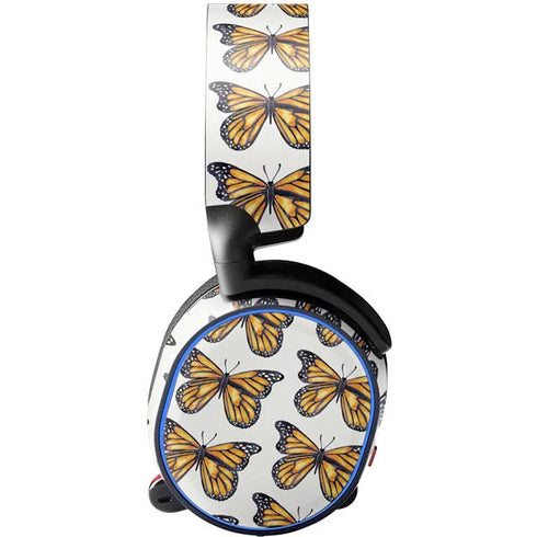 Cat Coq Monarch Butterflies SteelSeries Arctis 3 Skin
