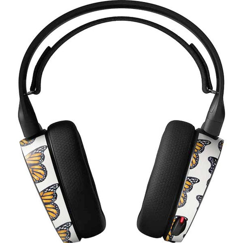 Cat Coq Monarch Butterflies SteelSeries Arctis 3 Skin