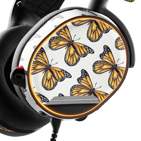 Cat Coq Monarch Butterflies SteelSeries Arctis 3 Skin