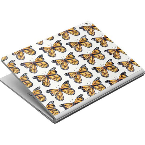 Cat Coq Monarch Butterflies Surface Book Skin