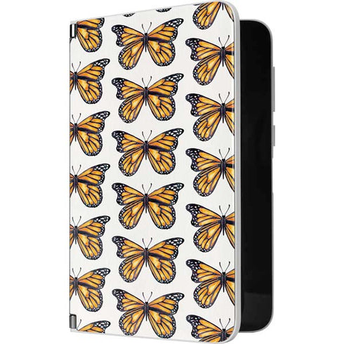 Cat Coq Monarch Butterflies Surface Duo Skin