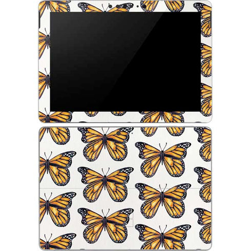 Cat Coq Monarch Butterflies Surface Go Skin