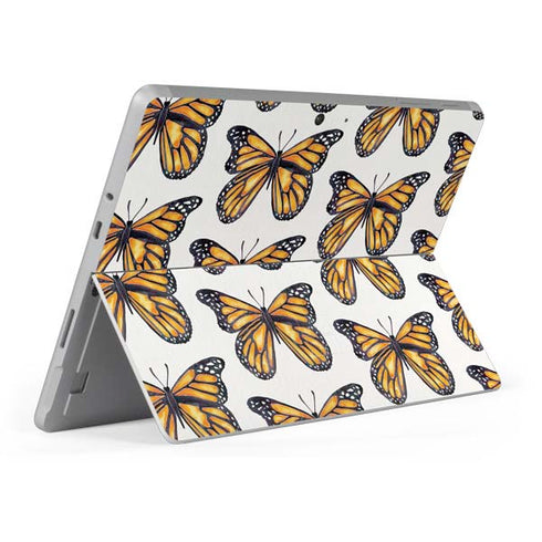 Cat Coq Monarch Butterflies Surface Go Skin