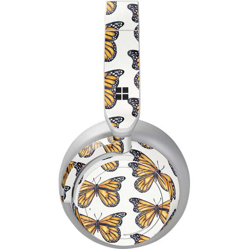 Cat Coq Monarch Butterflies Surface Headphones Skin