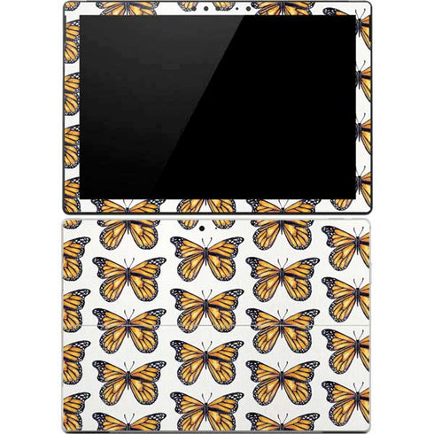 Cat Coq Monarch Butterflies Surface Pro 4 Skin