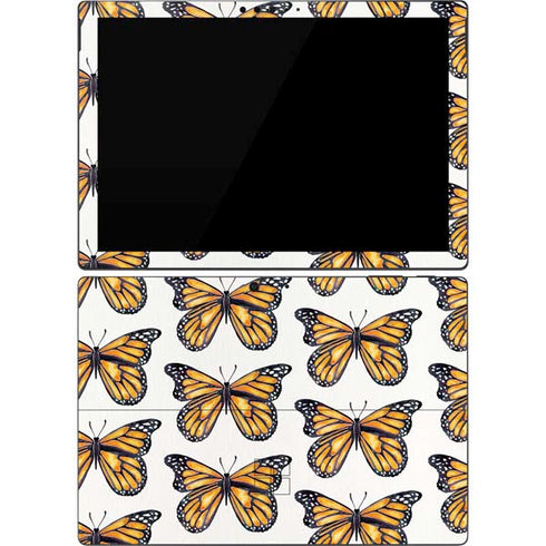 Cat Coq Monarch Butterflies Surface Pro 7 Skin