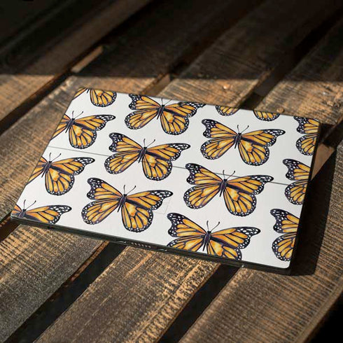 Cat Coq Monarch Butterflies Surface Pro 7 Skin