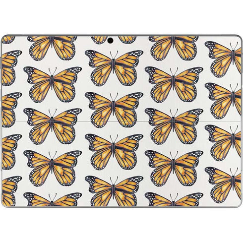 Cat Coq Monarch Butterflies Surface Pro 9 Skin
