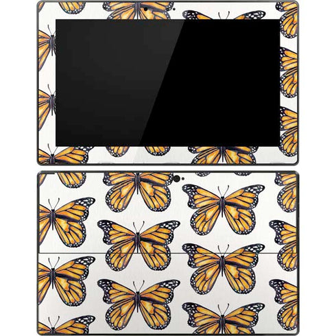 Cat Coq Monarch Butterflies Surface Pro Tablet Skin