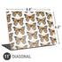 Cat Coq Monarch Butterflies Universal Laptop 11in (8.8 x 6.2in) Skin