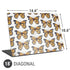 Cat Coq Monarch Butterflies Universal Laptop 18in (14.6 x 10.6in) Skin
