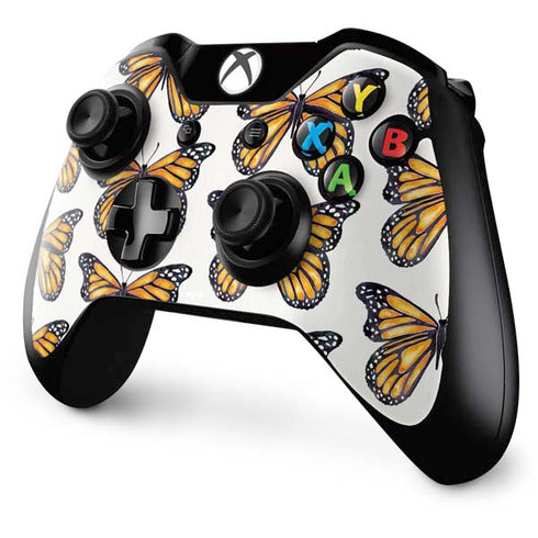 Cat Coq Monarch Butterflies Xbox One Controller Skin