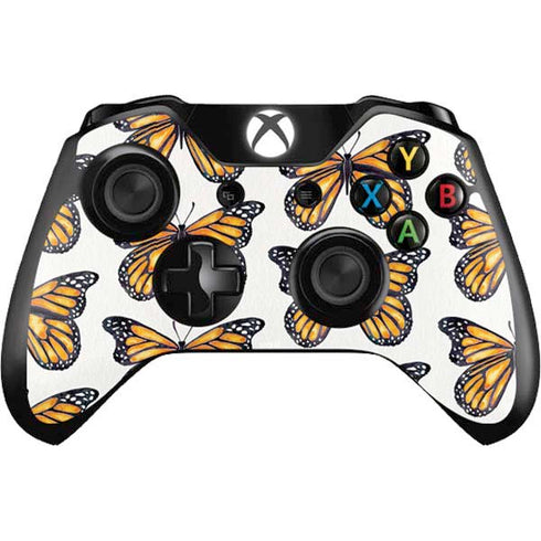 Cat Coq Monarch Butterflies Xbox One Controller Skin