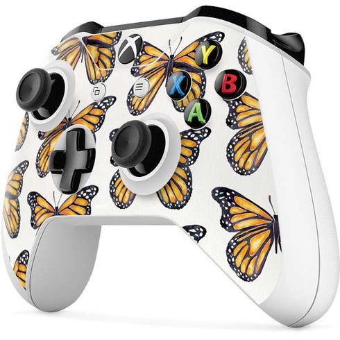 Cat Coq Monarch Butterflies Xbox One S All-Digital Edition Bundle Skin