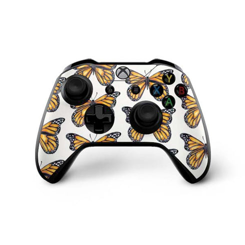 Cat Coq Monarch Butterflies Xbox One X Controller Skin