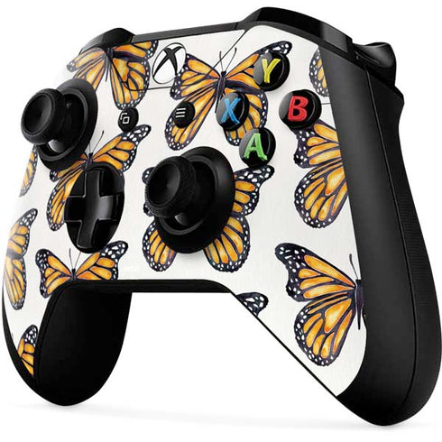 Cat Coq Monarch Butterflies Xbox One X Controller Skin