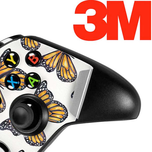 Cat Coq Monarch Butterflies Xbox One X Controller Skin