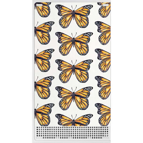 Cat Coq Monarch Butterflies Xbox Series S Console Skin