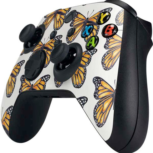 Cat Coq Monarch Butterflies Xbox Series X Controller Skin