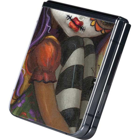 Monarch butterfly Fairy by Jasmine Becket-Griffith Galaxy Z Flip5 5G Skin