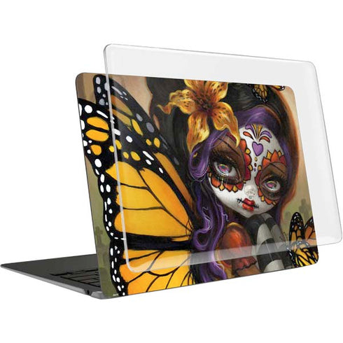 Monarch butterfly Fairy by Jasmine Becket-Griffith MacBook Air 15in (2023-2025) Case plus Skin