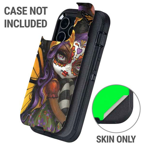 Monarch butterfly Fairy by Jasmine Becket-Griffith Otterbox Defender iPhone Skin