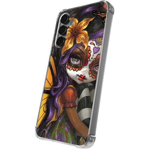Monarch butterfly Fairy by Jasmine Becket-Griffith Galaxy S24 Plus Clear Case
